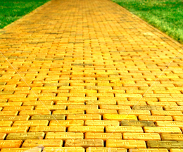 The road to success always stretches before you. You just have to pluck up the courage to start walking down it.