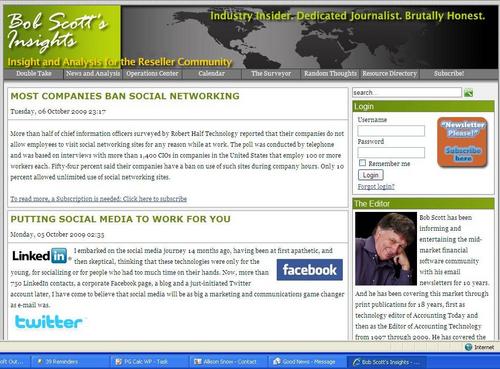 Bob Scott’s Insights provides the mid-market reselling community with news and analysis that affect the business of resellers and vendors alike