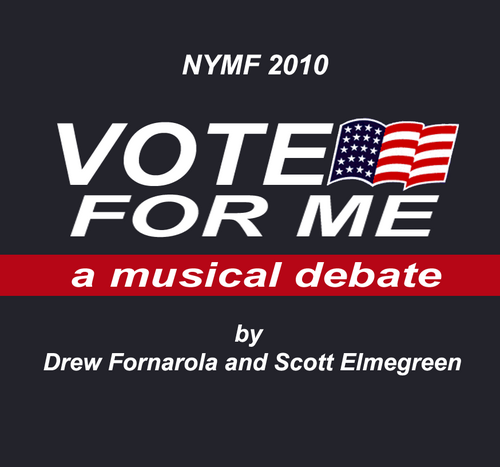 amusicaldebate's profile picture. Check out this hilarious new show at NYMF!

Written by Drew Fornarola and Scott Elmegreen
Directed by Amy Rogers

Check out debatemusical.com for details!