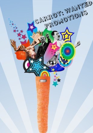 Carrot: Wanted is the best foot forward in creative events, marketing and everything live entertainment, we are haemorrhaging talent and ideas.