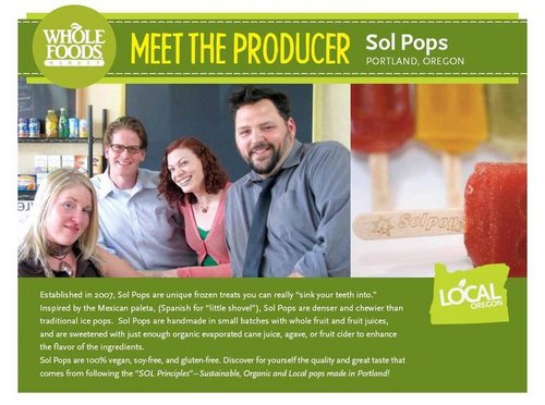 Gourmet and wellness popsicles made in Portland, Oregon using local and organic ingredients