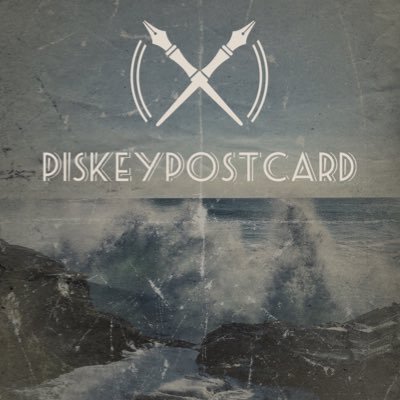 An ode to Cornwall. Storytelling through a snapshot in time. Vintage postcards from the past. The forgotten art of postcard writing. 🖋 #piskeypostcard