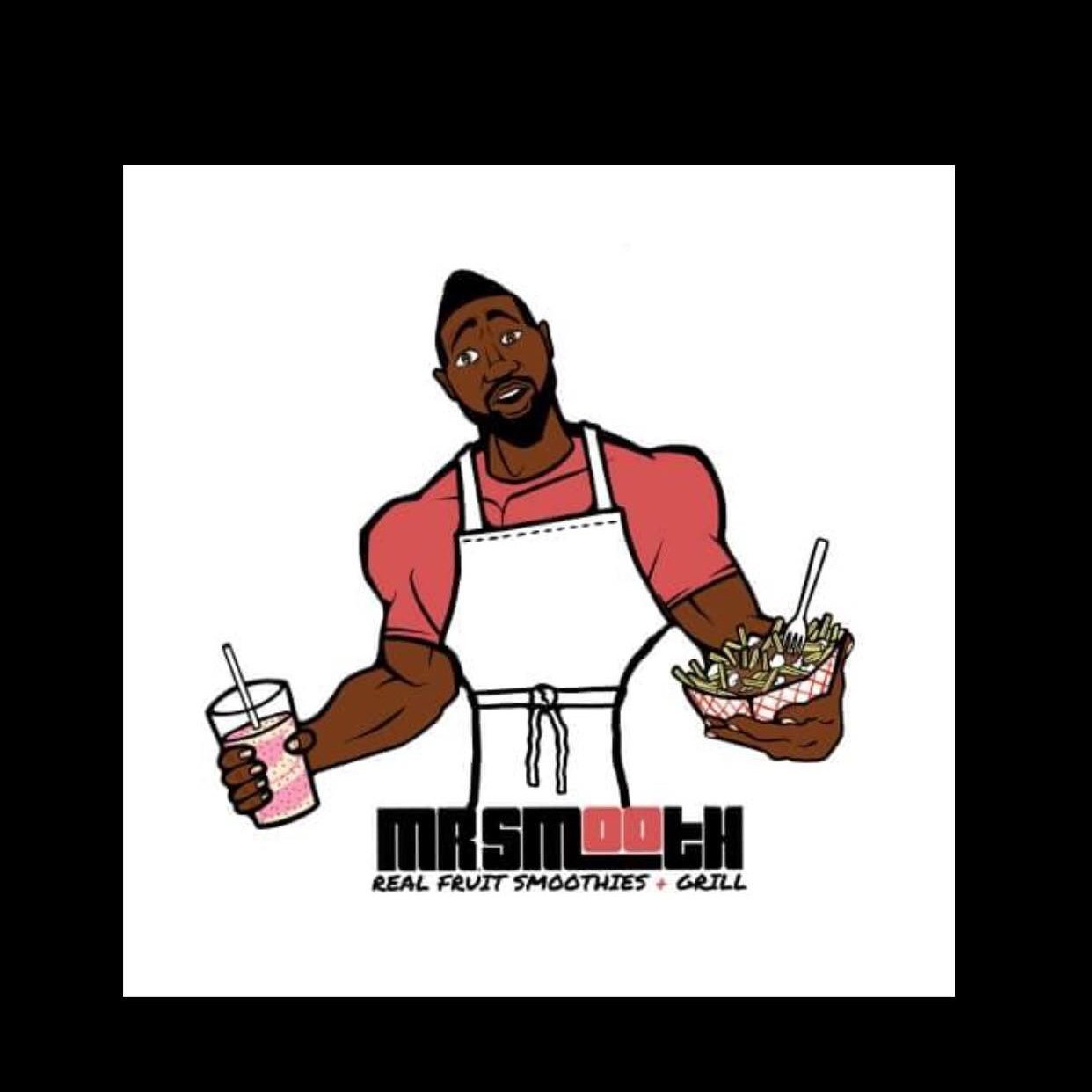 Mr Smooth have been serving up real fruit smoothies for more then 12 yrs . We just added other foods like burgers, fries, hot dogs, poutine,fish/chips & wings
