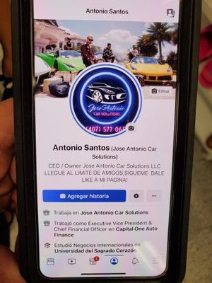 Joseant81779841's profile picture. Rapido Facil y Descomplicado Plan de FInanciamiento Para Autos!!

Llamanos al 407 556 7898!!