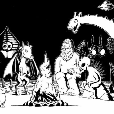 Every week we gather around the campfire to talk about beasts and monsters. @strangepodcasts —-