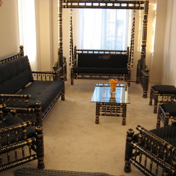 PriyanshHandic1's profile picture. Hand Made Sankheda FurnitureFabric pattern may be different than pictures in color samples. Please look at the last picture of fabric currently in use.
This 6 p