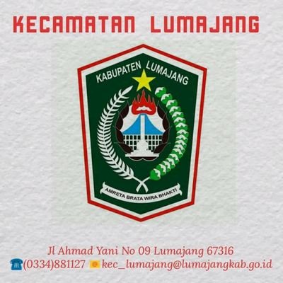 OPD Kecamatan Lumajang Kabupaten Lumajang
✉ Jl Ahmad Yani No 09 Lumajang Jatim
☎(0334) 881127
📧kec_lumajang@lumajangkab.go.id
