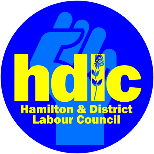 This is the official account for the Hamilton and District Labour Council (HDLC).