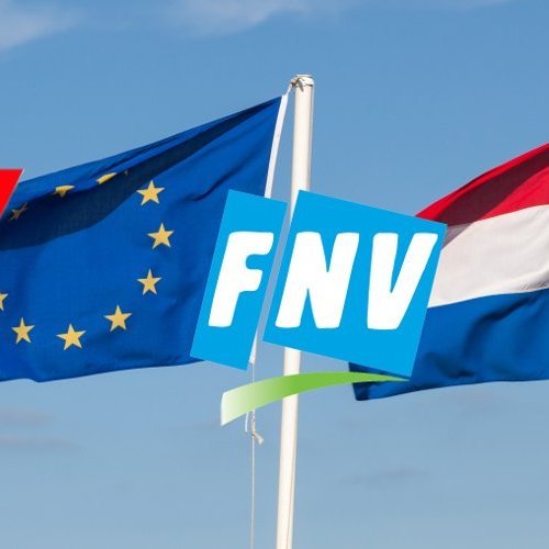 Team Europa maakt zich met @FNV sterk voor de rechten van werkenden in Europa. Samen met andere vakbonden in het EVV (@etuc_ces), in Brussel en in Den Haag.