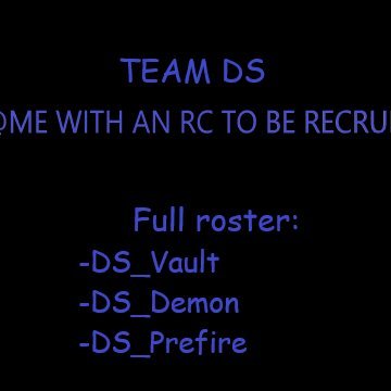 @me with an rc to be recruited