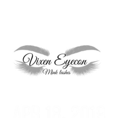 Vixen Eyecon Mink Lashes. Made with 100% mink fur. Soft and lightweight. Can be worn 25x or more with proper care. Follow us on IG @vixen_eyecon @ash_mo_boujee