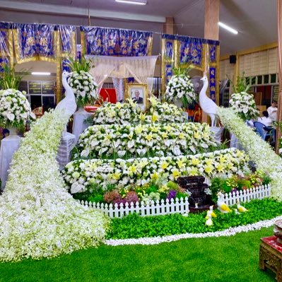 panthachok's profile picture. ดอกไม้งานศพทั่วประเทศ กรุงเทพ-ปริมณฑล-ราชบุรี รับจัดดอกไม้ประดับหน้าหีบ โลงศพทุกชนิด รถรับส่งศพ ดอกไม้ประดับเมรุ บริการครบวงจรในงานศพ 24 ช.ม.