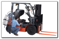 We service all make model forklifts and equipment
