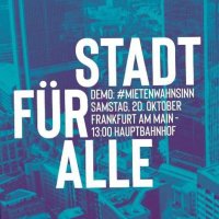 Stadt für Alle - ffm(@die_halbe_stadt) 's Twitter Profile Photo