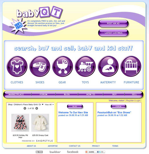 BabyQT’s mission is to build the world’s most comprehensive, baby boutique on the World Wide Web. http://t.co/iFNZ5KmLYe
