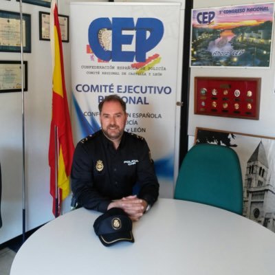 Policía amante de su profesión, comprometido con la defensa de los policías y de la Policía, Secretario Regional de CEP en Castilla y León, el mejor sindicato