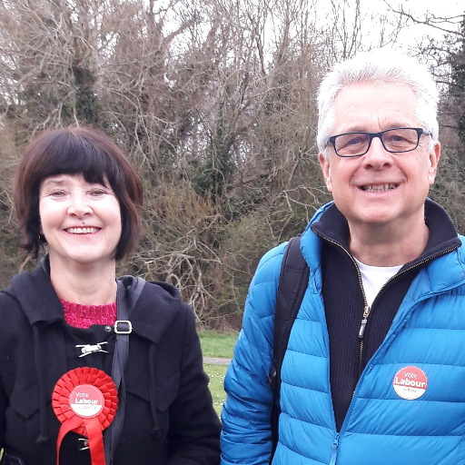 Your Labour Councillors Carole Jackson and Julian Saunders. Campaigning for a better Faversham for everyone.