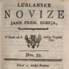 #LjnoviZe #LjZ #lublanskenovize #valentinvodnik 
🗞️ 1`st slovenian #newspaper `1797 💫 https://t.co/S3Bb0M0K80 
💻 1`st electronic #newspaper `1995 💫 https://t.co/3f6uiSzSR8