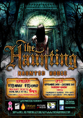 Phoenix's Largest and ONLY indoor Haunted Attraction! Experience the EVIL!