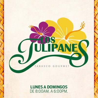 Con 27 años de sabor y tradición, Los Tulipanes cuenta con dos sucursales: *CICOM y *Parq. Tomás Garrido ¡El verdadero sazón del edén está en #LosTulipanes! 🌺
