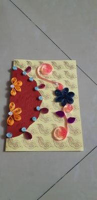 npvinaya's profile picture. passionate for teaching and quilling