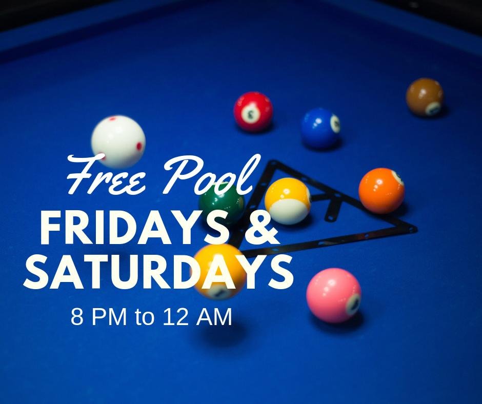 If you are looking for a fun atmosphere to unwind after a long work week, plan to visit Top Hat Billiards for a game of pool and/or a night of dancing.