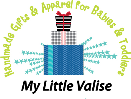 My Little Valise has found a cute way to packaged handmade gifts and apparel for Babies as well as Toddlers!