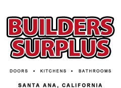 Builders Surplus stocks and sells kitchen cabinets, entry doors, bathroom cabinets, and granite bathroom tops. See our blog on OC Register, Frugal Remodeler.