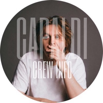 Follow me for updates on the artist, tour and more! @lewiscapaldi Follow me on instagram @capaldicrewinfo