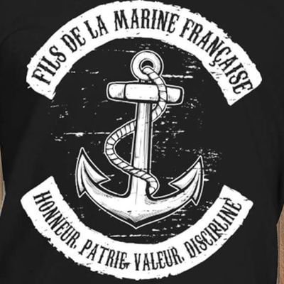 🇫🇷🇫🇷#LaFranceChevilléeAuCoeur🇫🇷🇫🇷
 #patriosphère Vétéran Marine Nationale
⚓✝️🇫🇷Honneur, Patrie, Valeur, Discipline🇫🇷 Suivi @MLP_officiel🇫🇷🇫🇷🇫🇷