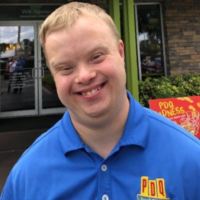 Film re: man born w/ Down syndrome named Sam Piazza who wrks @PDQ; feat. @TitusOneilWWE 🎬 https://t.co/2ghPC88fB3 By @ReneeWarmack