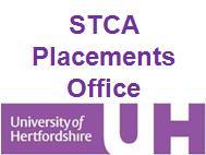 Uni Herts Placements Office for Science, Technology & Creative Arts