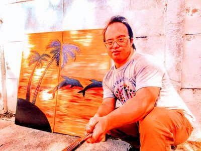 Soy artista plástico, pintor por excelencia y apasionado por el arte