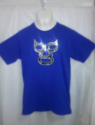 Playeras de luchadores fabricadas en vinil, todas las tallas disponibles más de 50 diseños disponibles totalmente personalizados