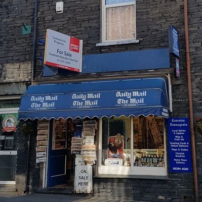 Local shop - more than  a Newsagents!
And now on the market! And now sold!!!