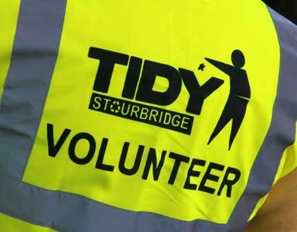 Cleaning Stourbridge with a smile. Please come and help if you can.