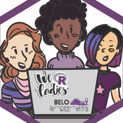 A comunidade R-Ladies é uma organização que promove a diversidade de gênero na comunidade da linguagem R. More info: https://t.co/jW43GQZsk0 #rladies #rstats