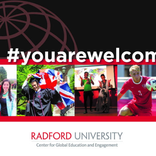 Center for Global Education and Engagement of Radford University. Located in Cook Hall. #gohighlanders