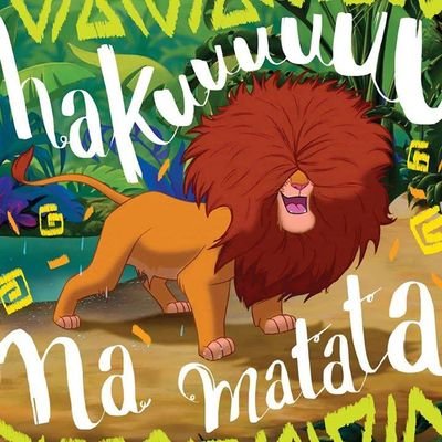 Hakuna Matata 😊😊😊🌺🌸🐿🦁🐗🐛🐝♥♥♥🌈☀💝💖💕😸