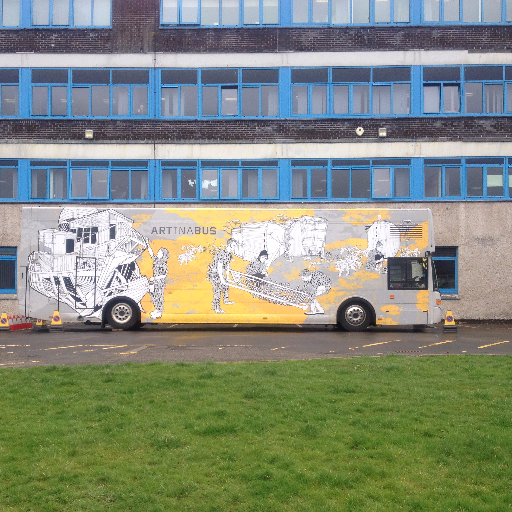 Travelling Gallery is a contemporary art gallery in a bus. Since 1978 it's been bringing exhibitions to communities throughout Scotland.