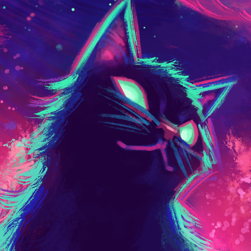 Synthwave with cattitude