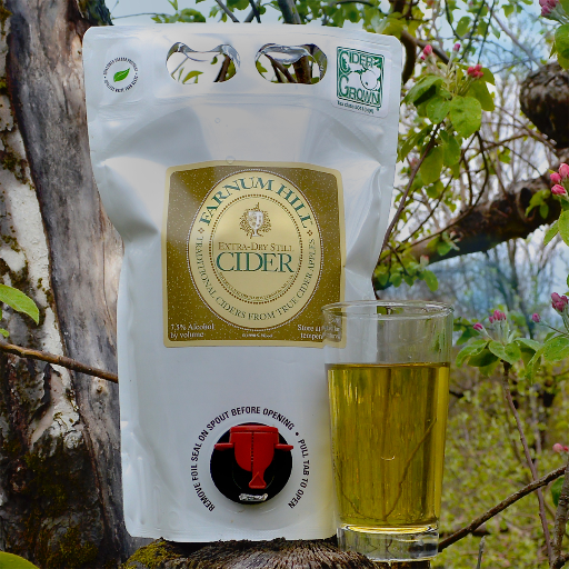 Orchard ciders from true cider apples at Poverty Lane Orchards in Lebanon, New Hampshire.