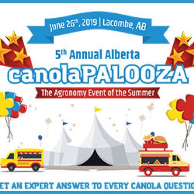 The agronomy event of the summer. Often imitated, never equaled. Alberta’s canolaPALOOZA... an expert answer for every canola question. Held from 2015-2019.