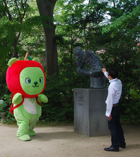 安曇野のアートシーンを追っています。