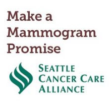 Make a promise to get a mammogram, and make a difference! October is Breast Cancer Awareness month.