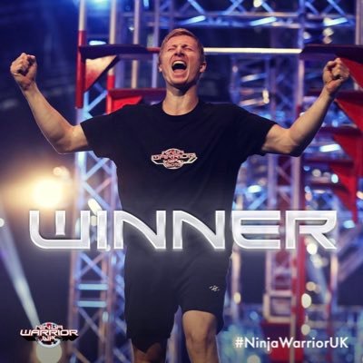 The first person to ever complete the Ninja Warrior UK TV show. professional parkour athlete.
