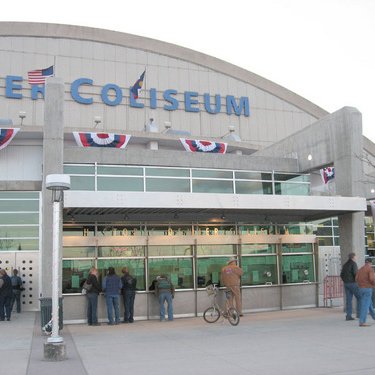 Denver Coliseum Seating Chart Stock Show