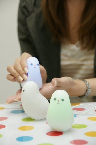 Coconatch is a social robot that brings messages from Twitter/e-mail(/Facebook) to you. 
Intro movie:
http://bit.ly/eN5oaa
Facebook:
http://on.fb.me/hSUS9h
