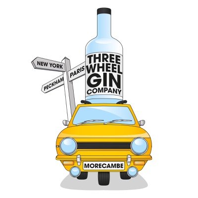 The Three Wheel Gin Company award winning gin distillery based in Morecambe!