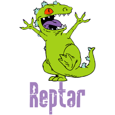They call me Reptar!
I'm the freshest dinosaur
Green skin, blue spikes
With a really big roar
Reptar!